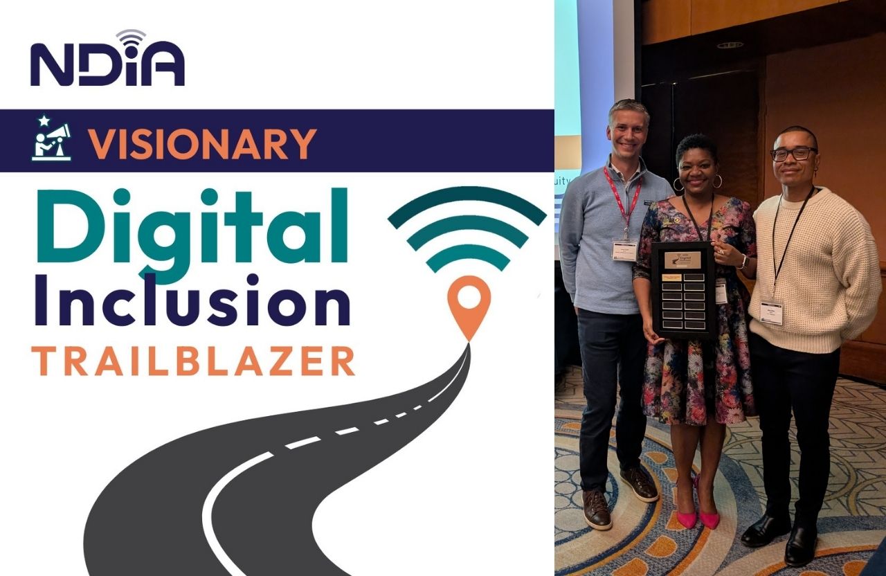 ndia visionary digital inclusion trailblazer graphic